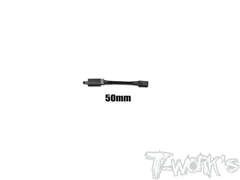 EA-045  Black Color Lockable Servo Extension with 22 AWG heavy wires 50/100/150/200/250/300mm 1pc.