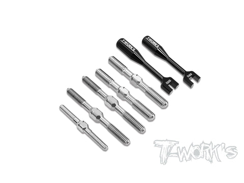 TB-321 64 Titanium Turnbuckle Set ( For WIRC SBX2 )