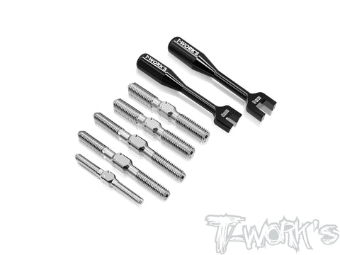 TB-330 64 Titanium Turnbuckle Set( For Infinity IFB8 )