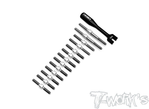 TB-335 64 Titanium Turnbuckle Set( For Xray X4'25 )