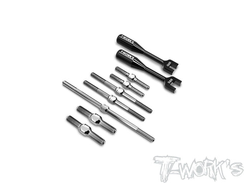 TB-339	 64 Titanium Turnbuckle Set( For Gimar raptor nitro )