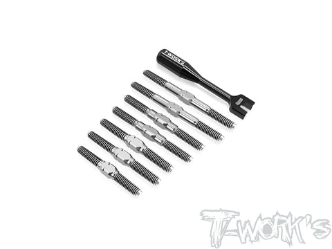 TB-342 64 Titanium Turnbuckle Set( For Team Associated RC10 4WD )
