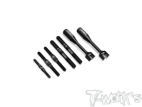 TBB-F8 64 Titanium Black Coating Turnbuckle Set( For Sparko F8/F8e )