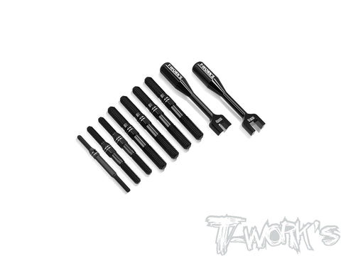 TBB-N1E 64 Titanium Black Coating Turnbuckle Set( For Agama N1E )