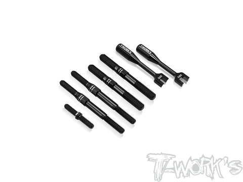 TBB-SBX4E 	 64 Titanium Black Coating Turnbuckle Set ( For WIRC SBX4E )