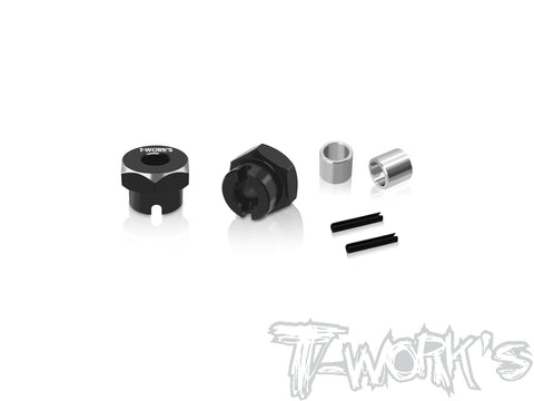 TE-266-H	Alum. Rear 12mm Hex Adapter ( For Team Associated RC10 4WD )