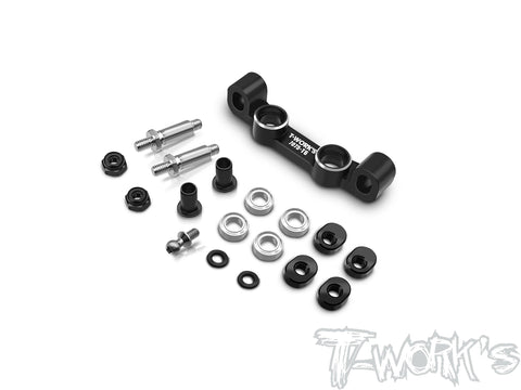 TE-B7-P 7075-T6 Alum. Adjustable Steering Rack With Post ( For Team Associated RC10 B7 )