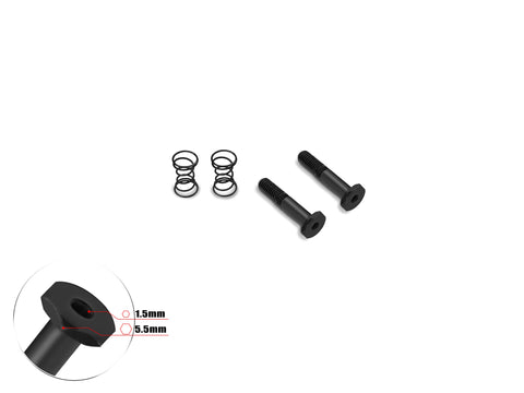 TO-352-E	Thin Head Steel Brake Pad Screw 3 x 15mm With Spring ( S ) 2pcs.