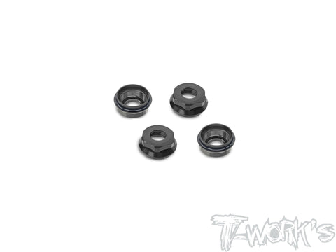 TO-353-B    Aluminum Shock Body Seal Cap ( For Hong Nor X5B ) 4pcs.