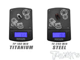 TE-249-Mi9   Spring Steel Light Weight Rear BB Diff. Joint ( For Schumacher Mi9 & FT9) 2pcs.