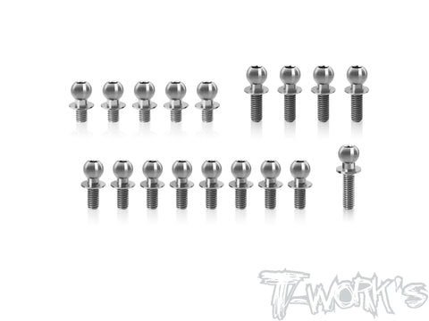 TP-206 64 Titanium Ball End set ( For AXON TC10/3 )18pcs.