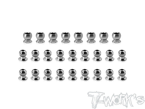 TP-220-TC10-4 64 Titanium Ball set ( For AXON TC10/4 ) 26pcs.
