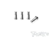 TP-221-A	64 Titanium King Pin ( For Hong Nor X5B ) 4pcs.