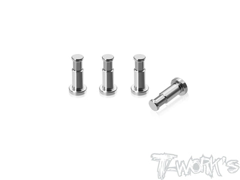 TP-221-A	64 Titanium King Pin ( For Hong Nor X5B ) 4pcs.