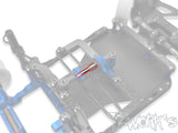 TP-222-D  64 Titanium Center Shock Shaft  ( For Team Associated RC28 ) 1pc.