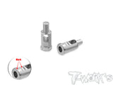 TP-223   64 Titanium King Pin S/L  ( Kyosho MP11 ) 2pcs.