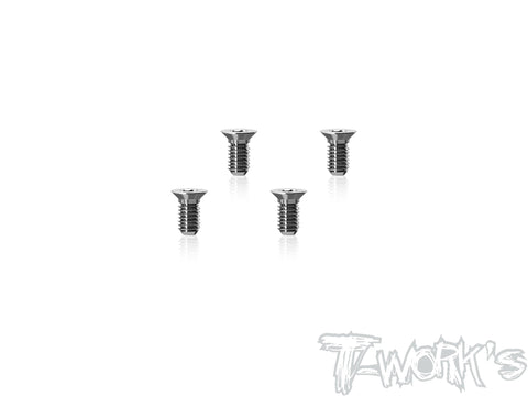 TP-800R-H-6 64 Titanium Centering Lower Head Screw 3 x 6mm ( For Awesomatix A800R/A800RR ) 4pcs.