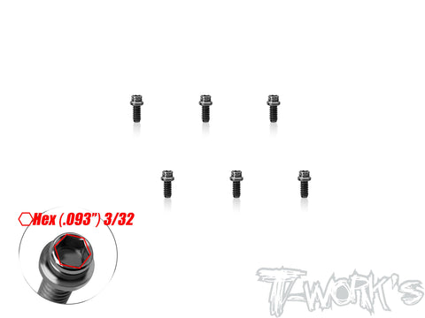 TSS-440H   4/40 Titanium Hex. Socket Head Screw