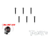 TSS-440H   4/40 Titanium Hex. Socket Head Screw