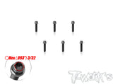 TSS-440H   4/40 Titanium Hex. Socket Head Screw