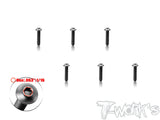 TSS-440U   4/40 Titanium Hex Socket UFO Head Screw