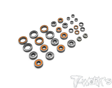 BBS-SRX4 Precision Ball Bearing Set ( Serpent SRX4 gen3 ) 29pcs.
