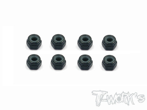 SS-3LN Steel M3 Lock Nuts ( 8pcs. )