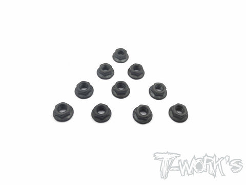 SS-4SN Serrated M4 Wheel Nuts ( 10pcs.)