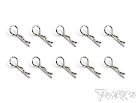 TA-121M Bent Body Clips M 10pcs.
