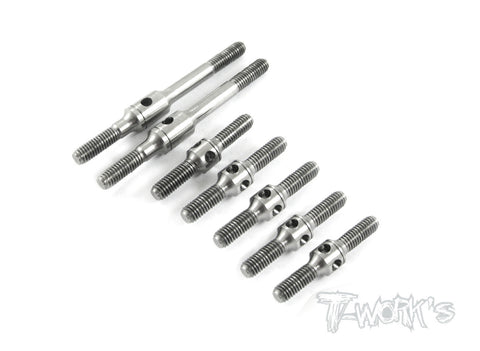 TB-011 64 Titanium Turnbuckle Set (For Mugen MTX-5)