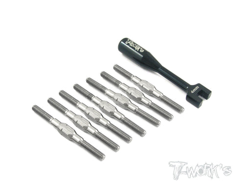 TB-015 YOKOMO B-MAX 4/B-MAX 4?Titanium Turnbuckle Set