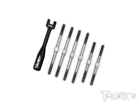 TB-056 Yokomo B-Max2 MR Ver.2 Titanium Turnbuckle Set