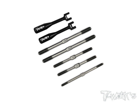 TB-063 Xray XB8 Titanium Turnbuckle Set