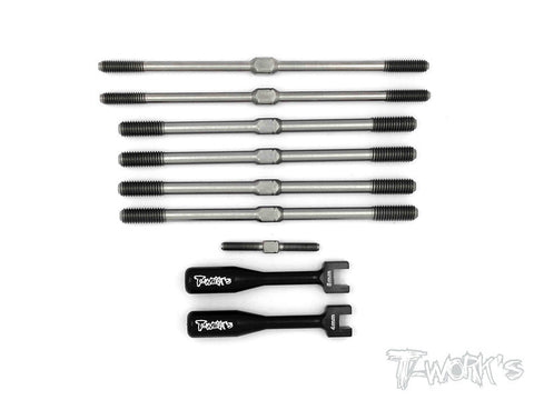 TB-064 Team Durango DNX/DEX 408T Titanium Turnbuckle Set