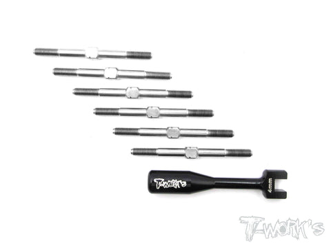 TB-066 Team Associated RC10 B5/B5M 64 Titanium Turnbuckle Set