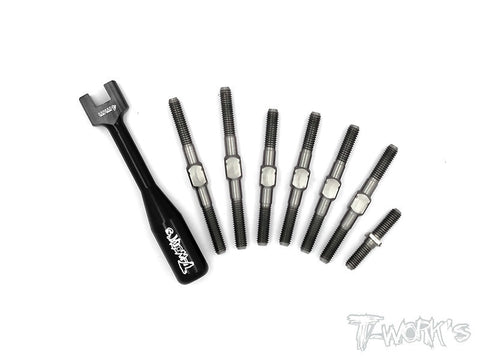 TB-075 Titanium Turnbuckle Set For SpecR R2