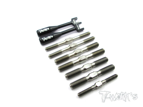 TB-076 Titanium Turnbuckle Set For Agama A215