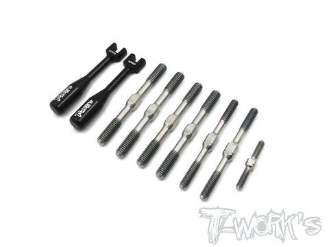 TB-100 64 Titanium Turnbuckle Set ( For Serpent Cobra GT3.0 )