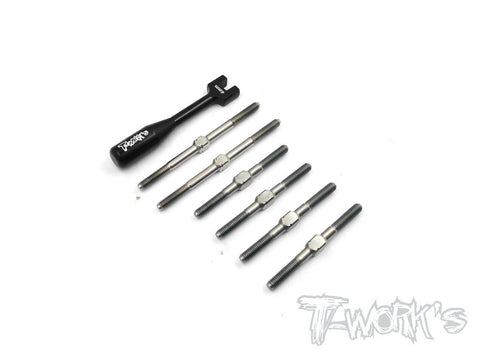 TB-106 64 Titanium Turnbuckle Set For Kyosho Optima