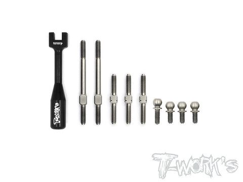TB-115 64 Titanium Turnbuckle Set ( For Xray NT1 2016 )