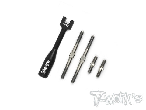TB-120 64 Titanium Turnbuckle Set ( For Rapide P12-2016 )
