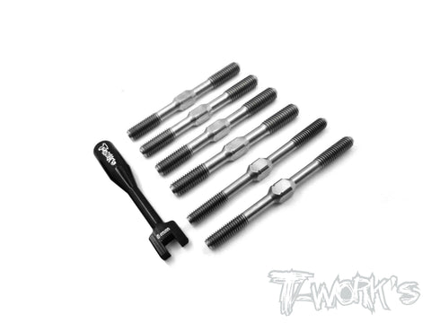 TB-122 Titanium Turnbuckle Set For HB RGT8