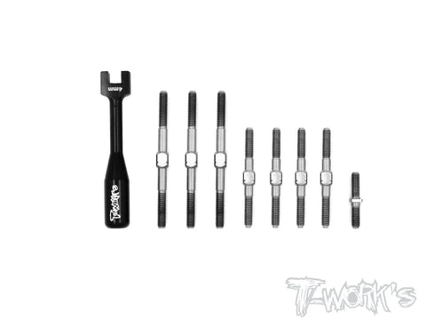 TB-125 64 Titanium Turnbuckle Set ( For VBC WildFire D09 )