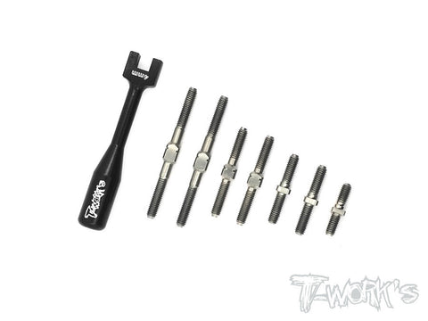 TB-126 64 Titanium Turnbuckle Set ( For Yokomo YD2 / YD-2 EX )