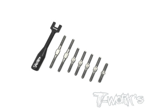 TB-129 64 Titanium Turnbuckle Set For ARC R11 2017
