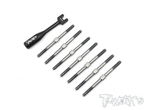 TB-132 64 Titanium Turnbuckle Set ( For Serpent Spyder SDX4 )