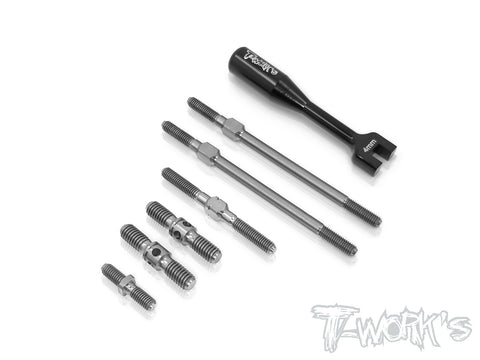 TB-170 64 Titanium Turnbuckle Set For Serpent 988 Viper