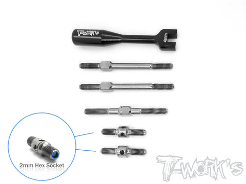 TB-172 64 Titanium Turnbuckle Set For Infinity IF15