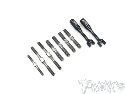 TB-177 64 Titanium Turnbuckle Set ( For Kyosho MP10/MP10E )