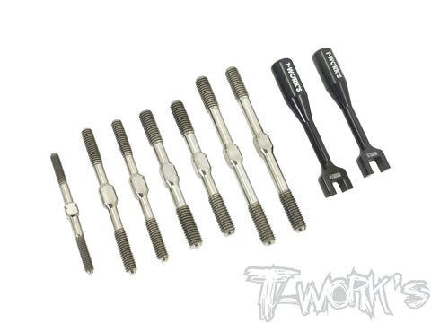 TB-190 64 Titanium Turnbuckle Set ( For TEKNO NB48 2.0 )